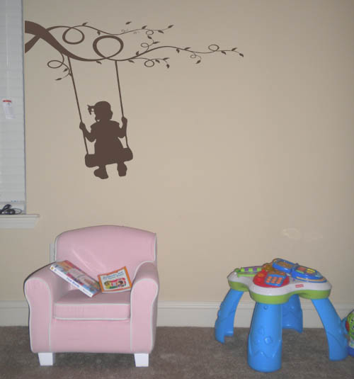 Tree Swing Beautiful Wall Decals